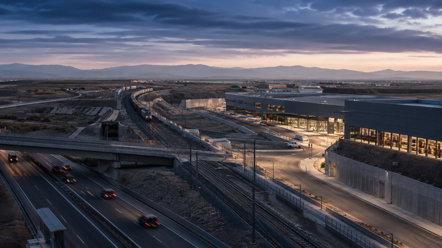 Editorial view of a contemporary multimodal infrastructure environment